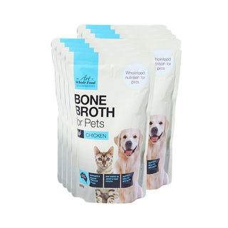 8 x Art Whole Food Chicken Bone Broth for Pets 500g