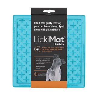 Lickimat Buddy Original Slow Food Mat - Blue