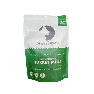 Meaty Treaty Freeze Dried Turkey Cat & Dog Treats 80g